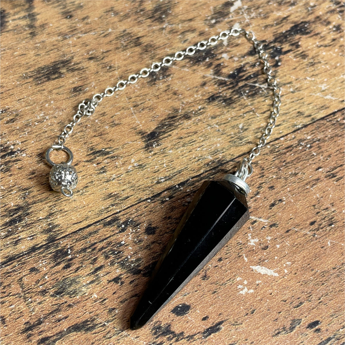 Pendule Obsidienne noire