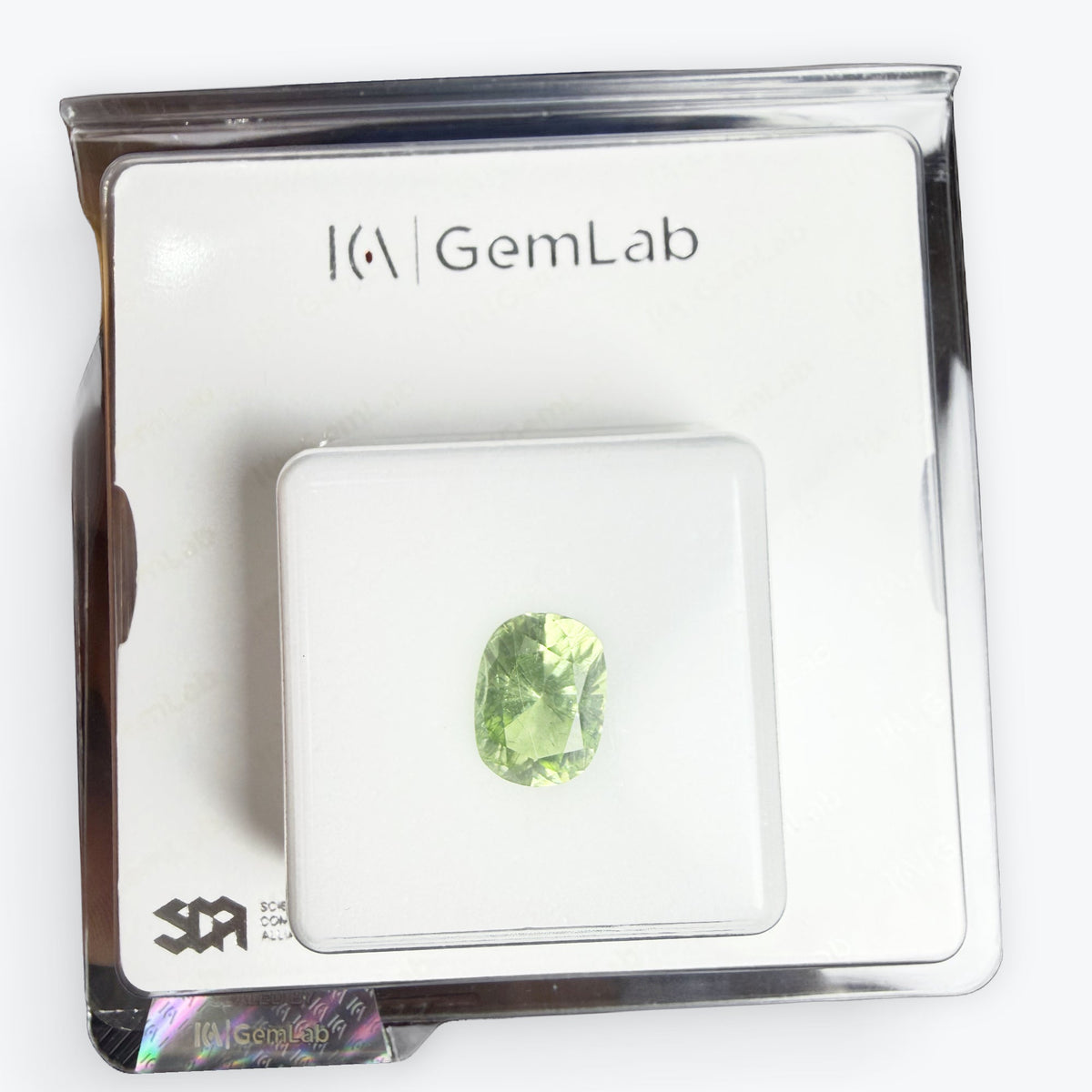 Gemme Peridot naturel de 7,12 ct