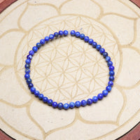 Bracelet Lapis Lazuli 4 mm