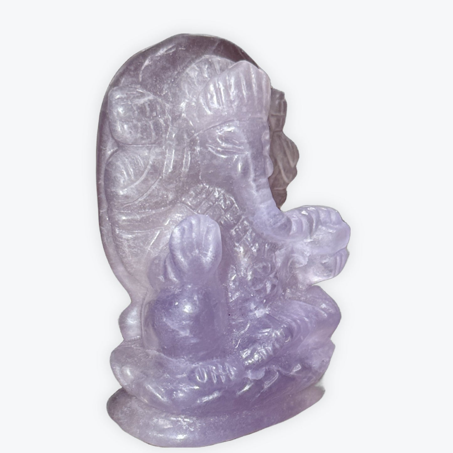 Ganesh en Fluorite Violet - 2