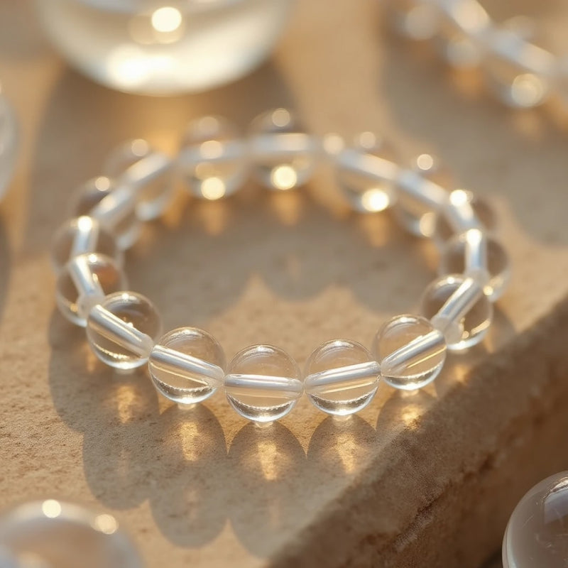 Bracelet Harmonie en Cristal de Roche — Purification et Amplification - Tatum Cristal