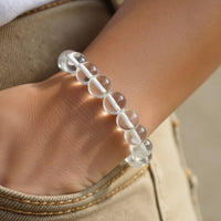 Bracelet Harmonie en Cristal de Roche — Purification et Amplification - Tatum Cristal