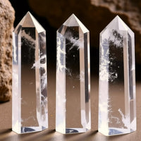 Pointe Purificatrice en Cristal de Roche — Purification et Amplification - Tatum Cristal