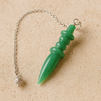 Pendule Radiesthésie en Pierre Naturelle - Tatum Cristal