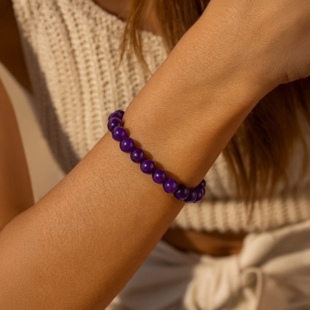Bracelet en Améthyste - Tatum Cristal