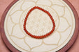 Bracelet Cornaline 4 mm