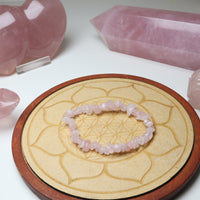 Bracelet en Quartz Rose - Amour et Harmonie - photo 2