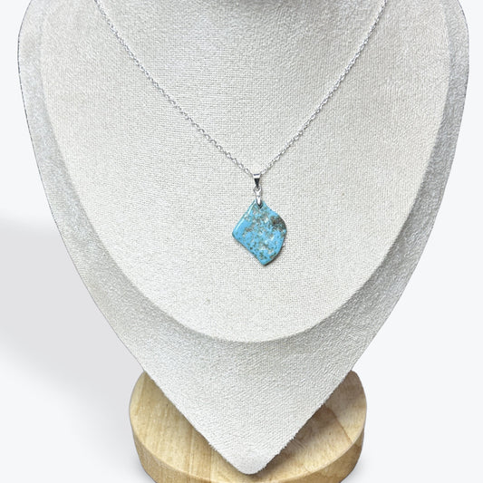 Pendentif Naturel Turquoise d'Arizona