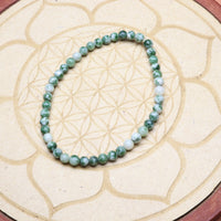 Bracelet Agate Mousse 4 mm
