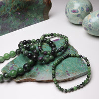 Bracelet Rubis sur Zoïsite