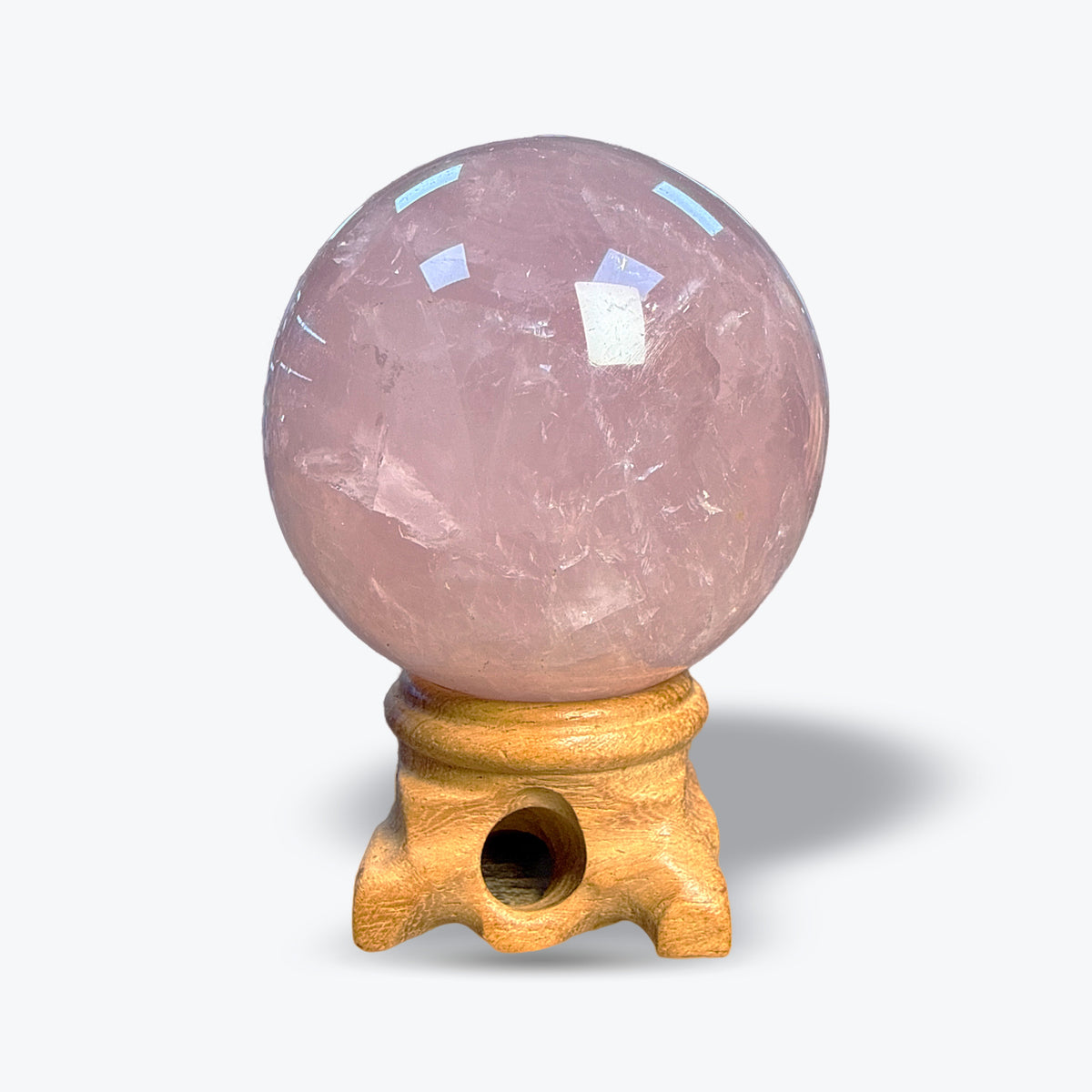 Sphères en Quartz rose de Madagascar - Pièce unique