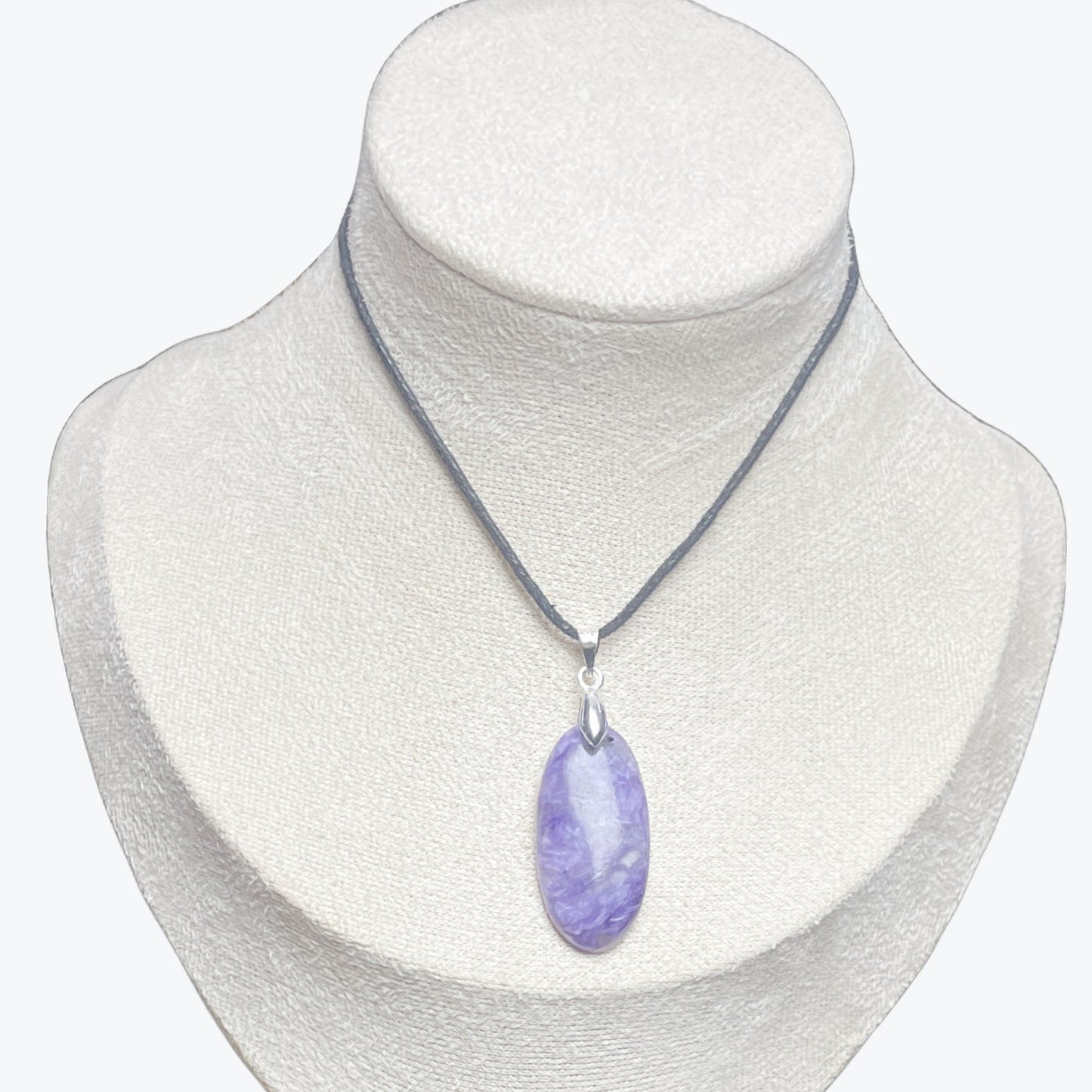Pendentif Lépidolite ovale