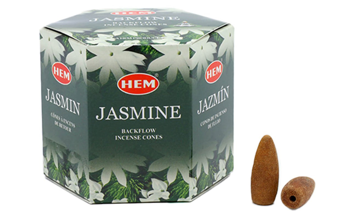 Backflow Cônes HEM Jasmin 12pcs