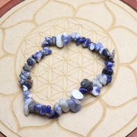 Bracelet en Sodalite - Communication et Sérénité - photo 1