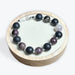 Bracelet Tourmaline Rose Et Pierre De Lave Avec Apprêts