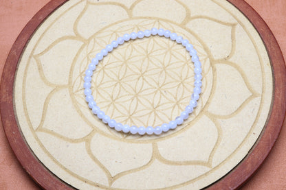 Bracelet Calcédoine bleu – photo 3