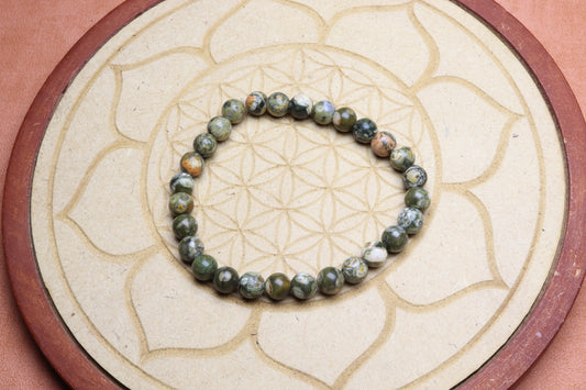 Bracelet Jaspe Océan