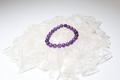 Bracelet Améthyste 6 mm