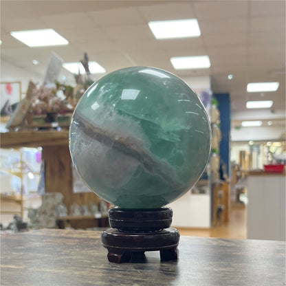 Sphère Fluorite 2,1 Kg - 3