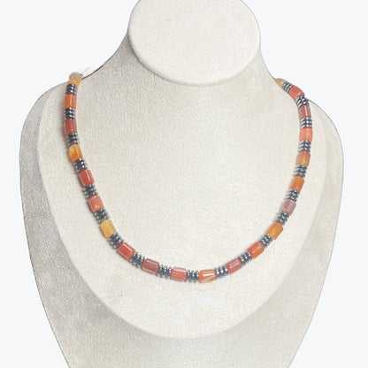 Collier Tube 6mm / fermoir acier inoxydable