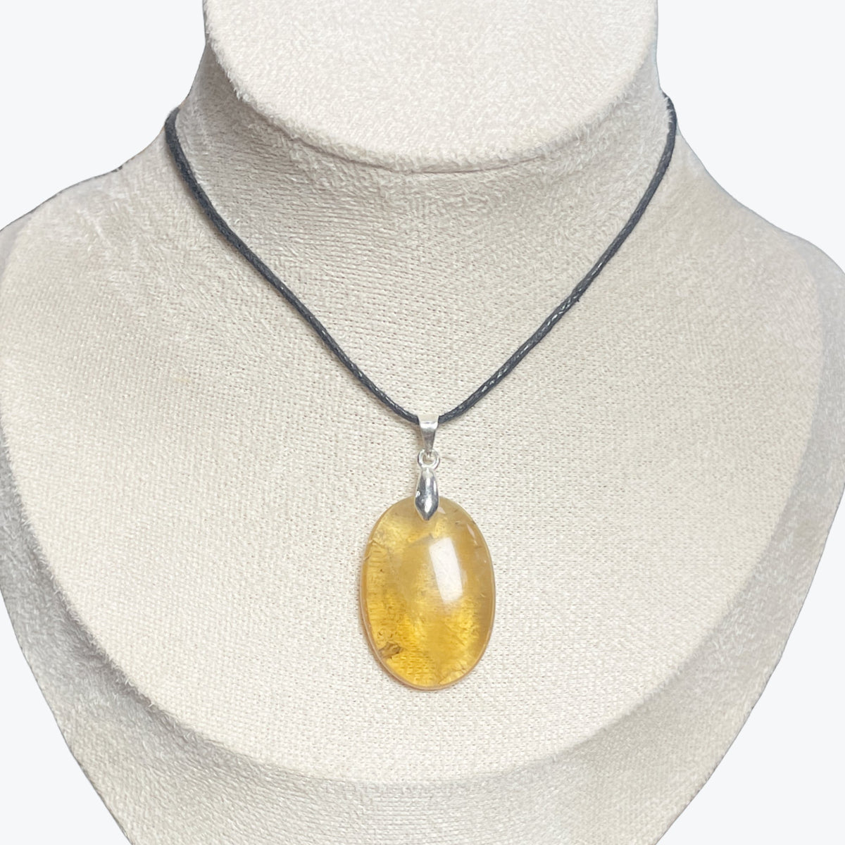 Pendentif citrine ovale – photo 2