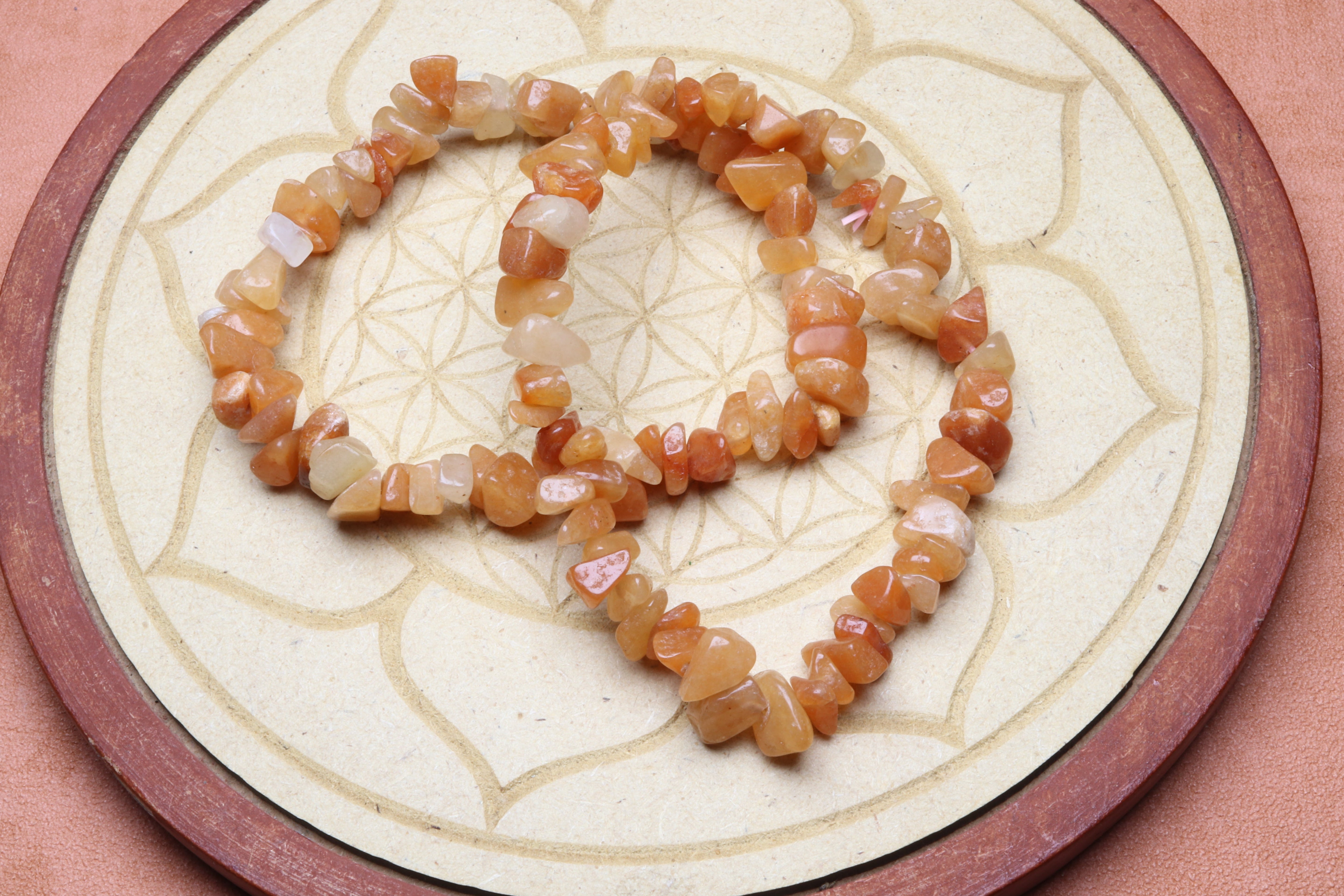 Bracelet Aventurine orange