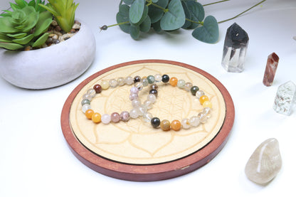 Bracelet Quartz à Inclusions