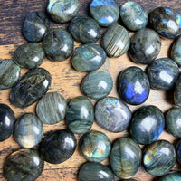 Pierres roulées en Labradorite - 20gr - 3x3 cm