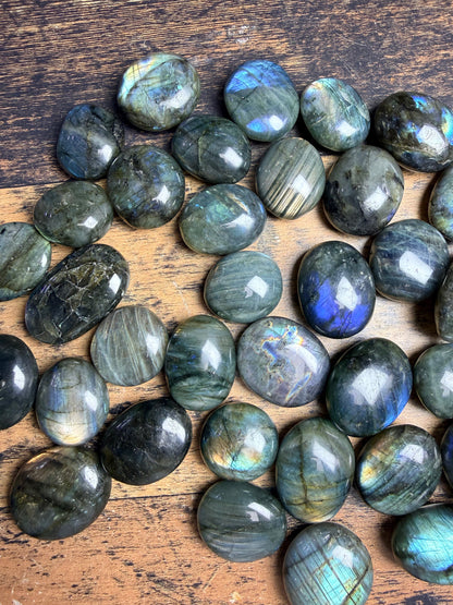 Pierres roulées en Labradorite - 20gr - 3x3 cm