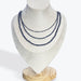 Collier Saphir Facetté
