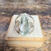 Bague aigue-marine Béryl verte