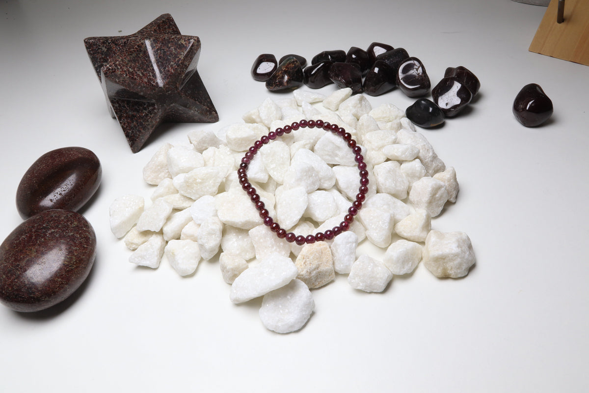 Bracelet Grenat