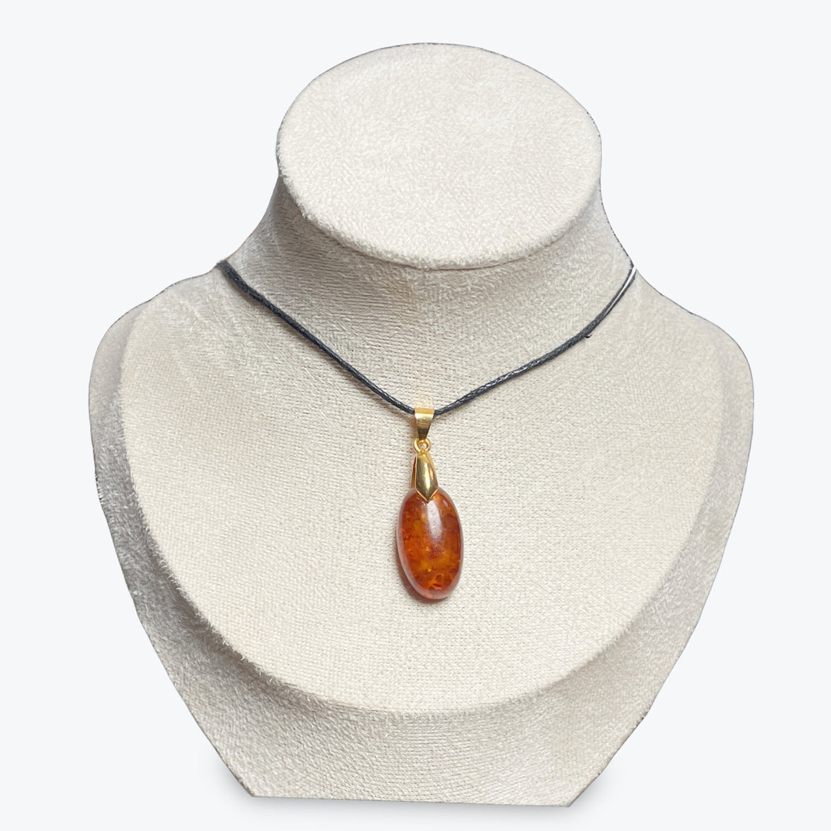 Pendentif Ambre cabochon – photo 2