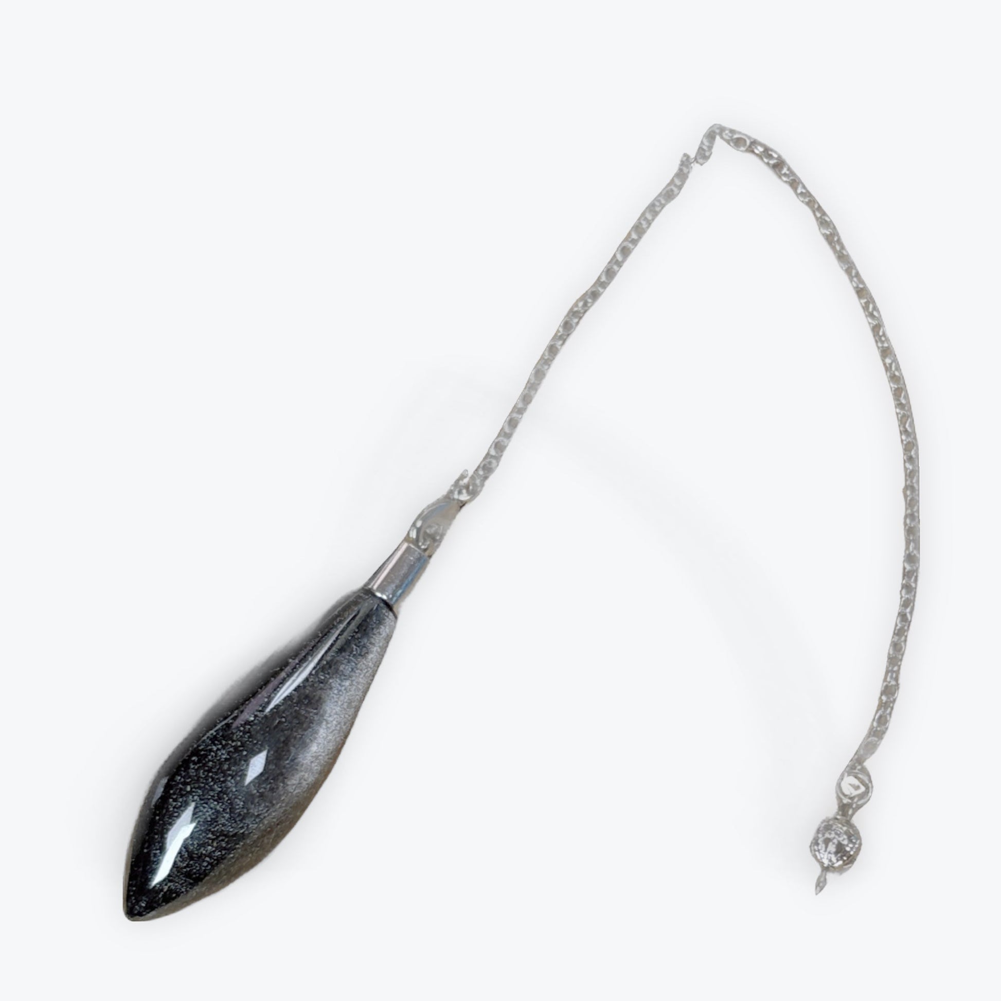 Magnifique Pendule Obsidienne | 6x1,5cm - 17gr