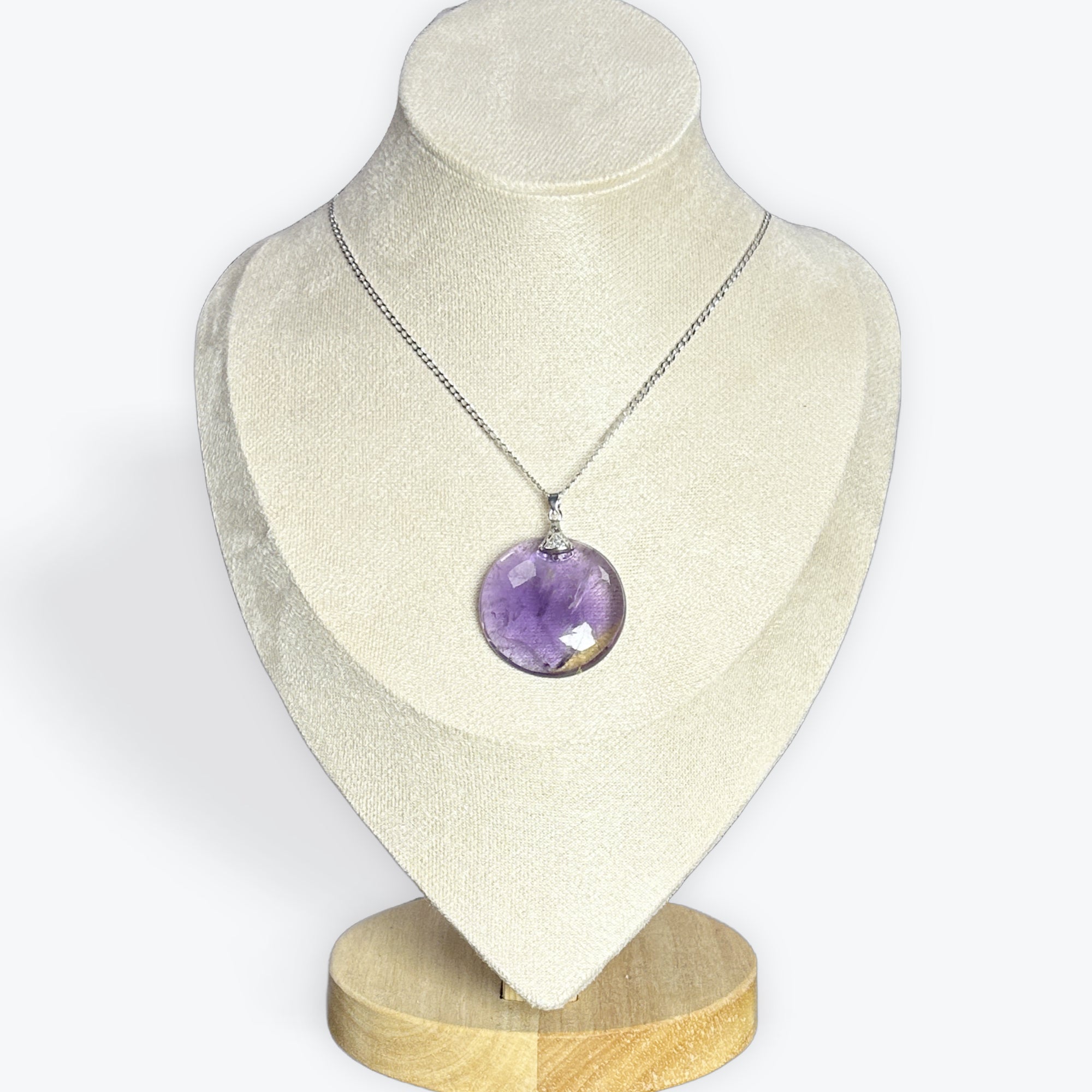 Pendentif Ametrine Rond