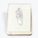 Pendentif Pointe Quartz Rose avec OHM