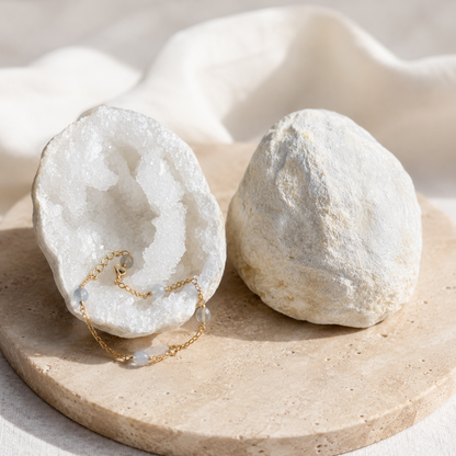 Géode de quartz - 8x8 cm