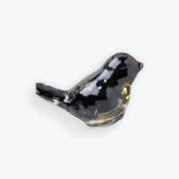 Orgonite Oiseau en Obsidienne Gravier Naturel - Artisanat Fait Main