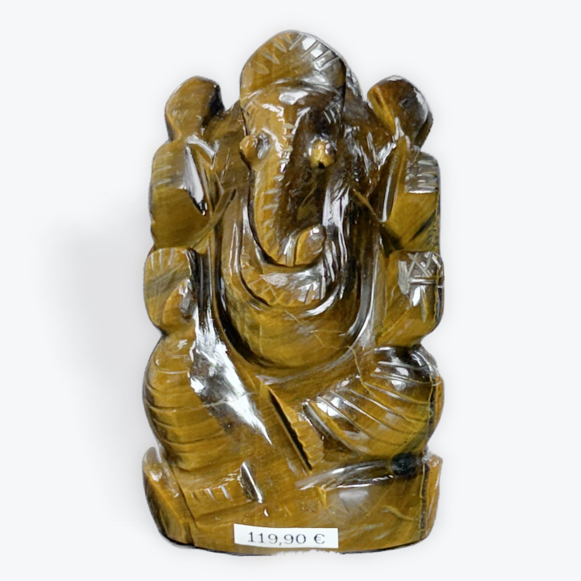 255gr Ganesh en Oeil de tigre