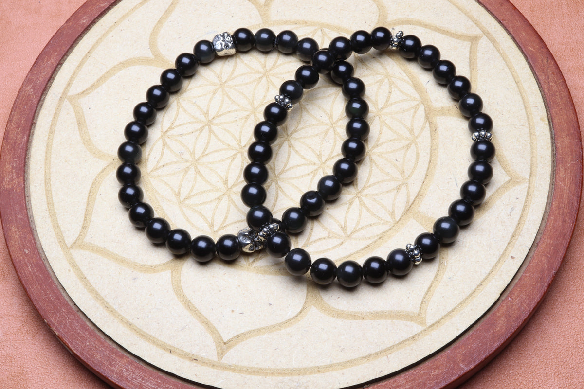 Bracelet Obsidienne Œil Céleste