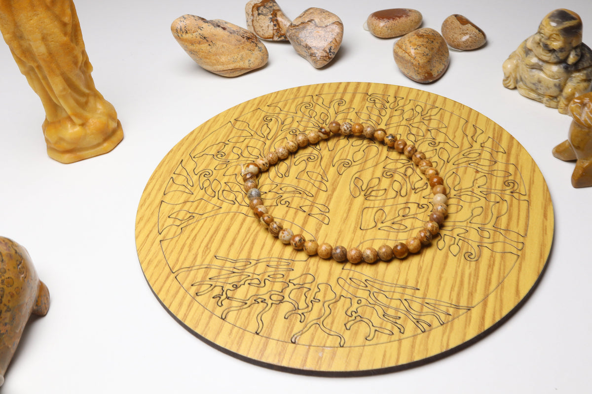 Bracelet Jaspe Paysage