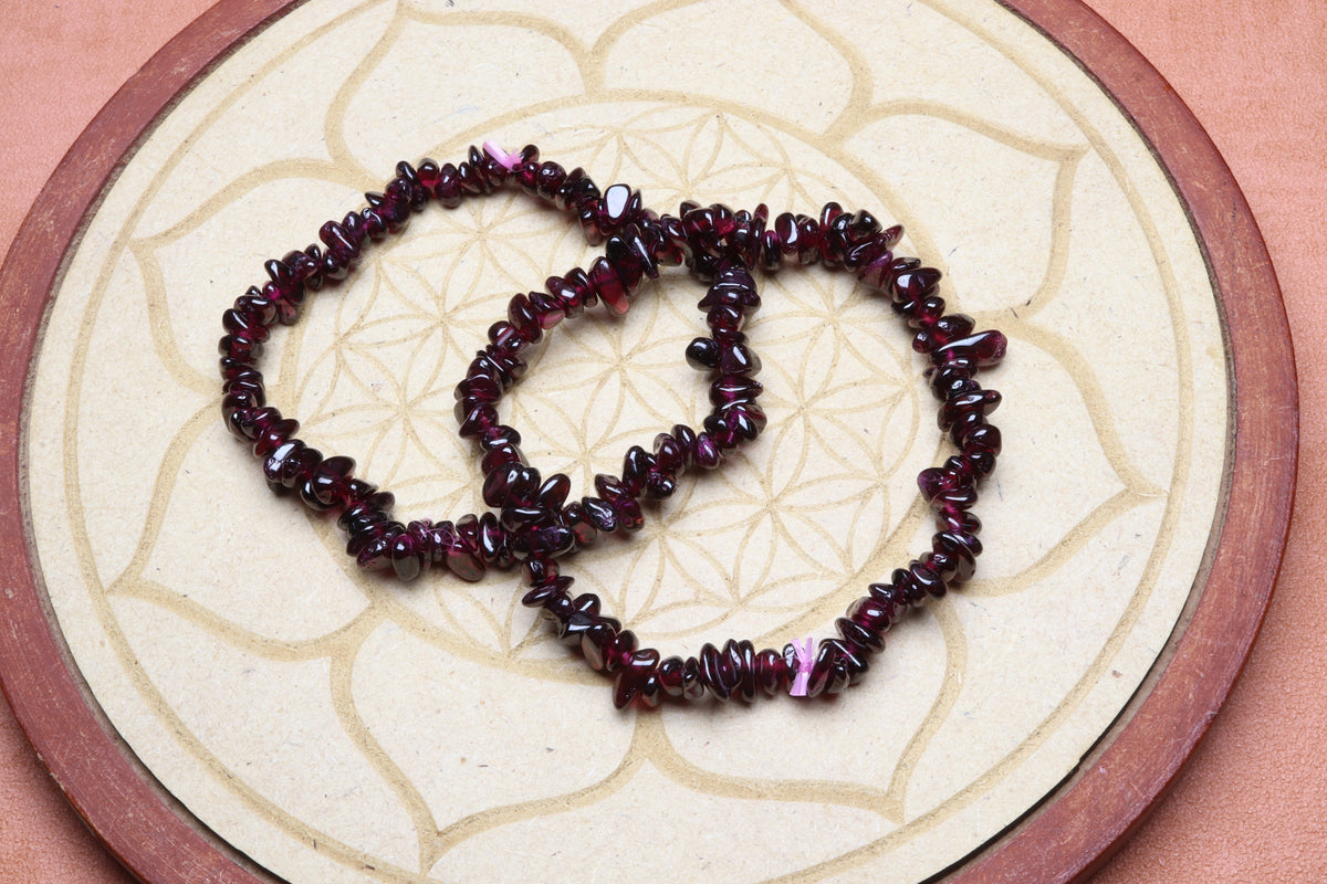 Bracelet Grenat