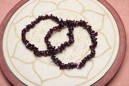 Bracelet Grenat