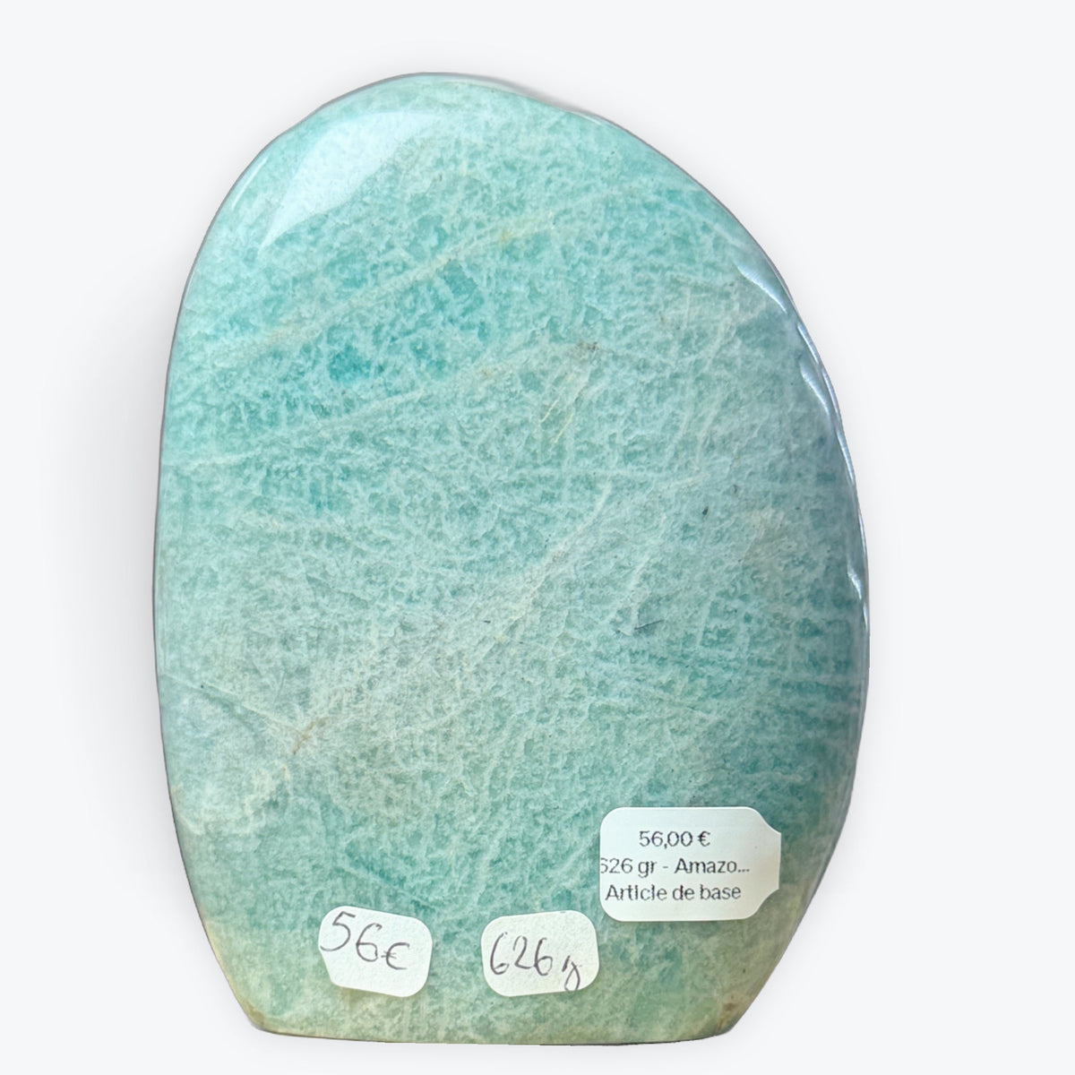 626 gr - Amazonite Menhir- 11x8cm