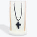 Pendentif Pierre De Lave Croix