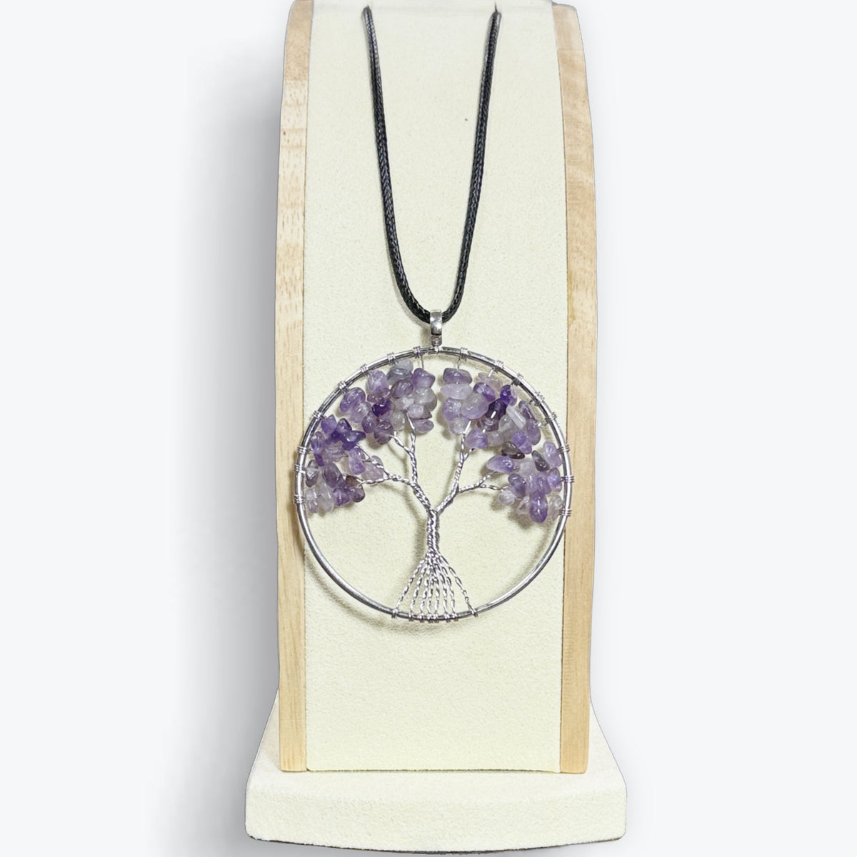 Pendentif Améthyste Arbre de Vie – photo 3