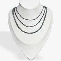 Collier Jaspe Kambaba Facetté - 4