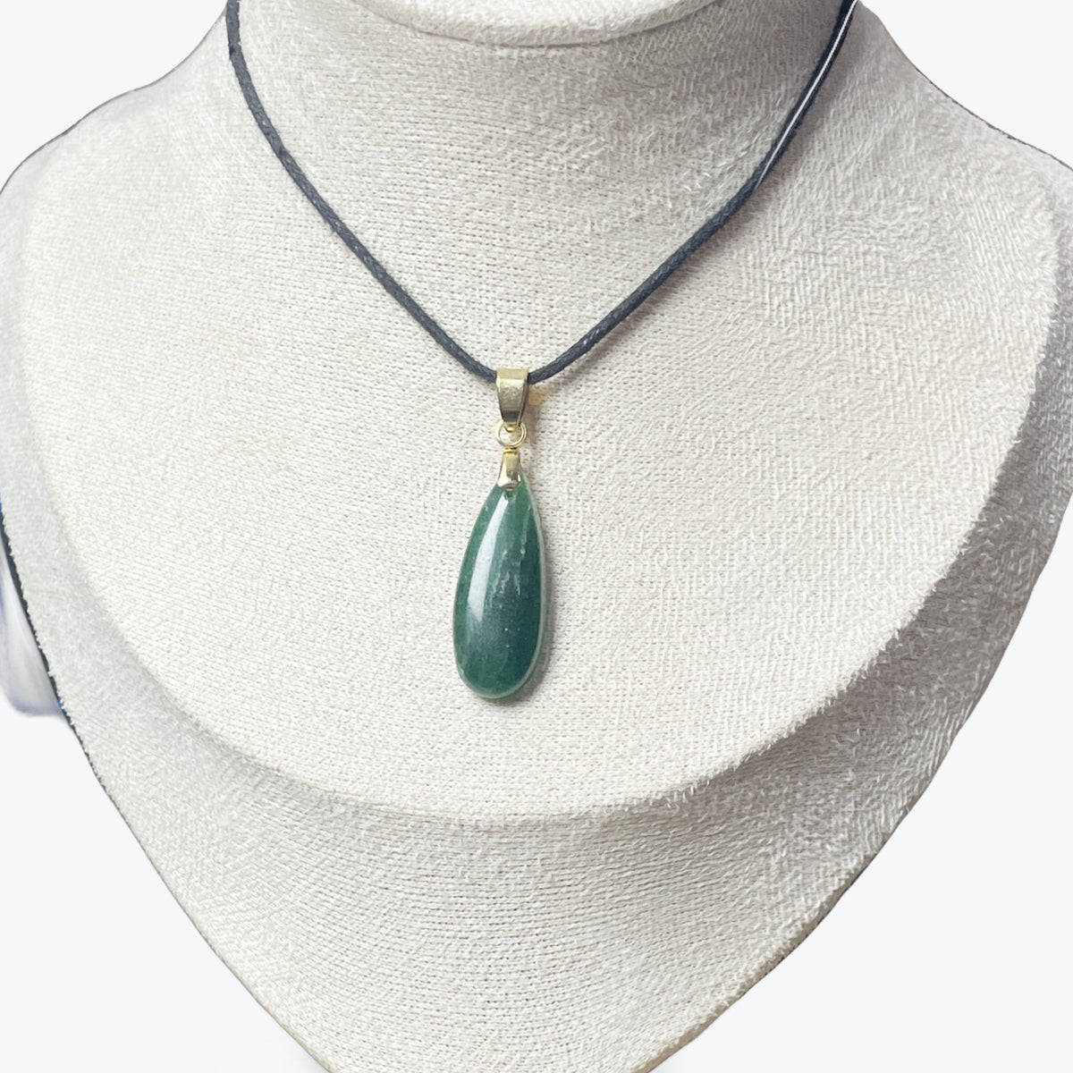 Pendentif Aventurine Verte Goutte – photo 6