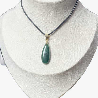 Pendentif Aventurine Verte Goutte – photo 6