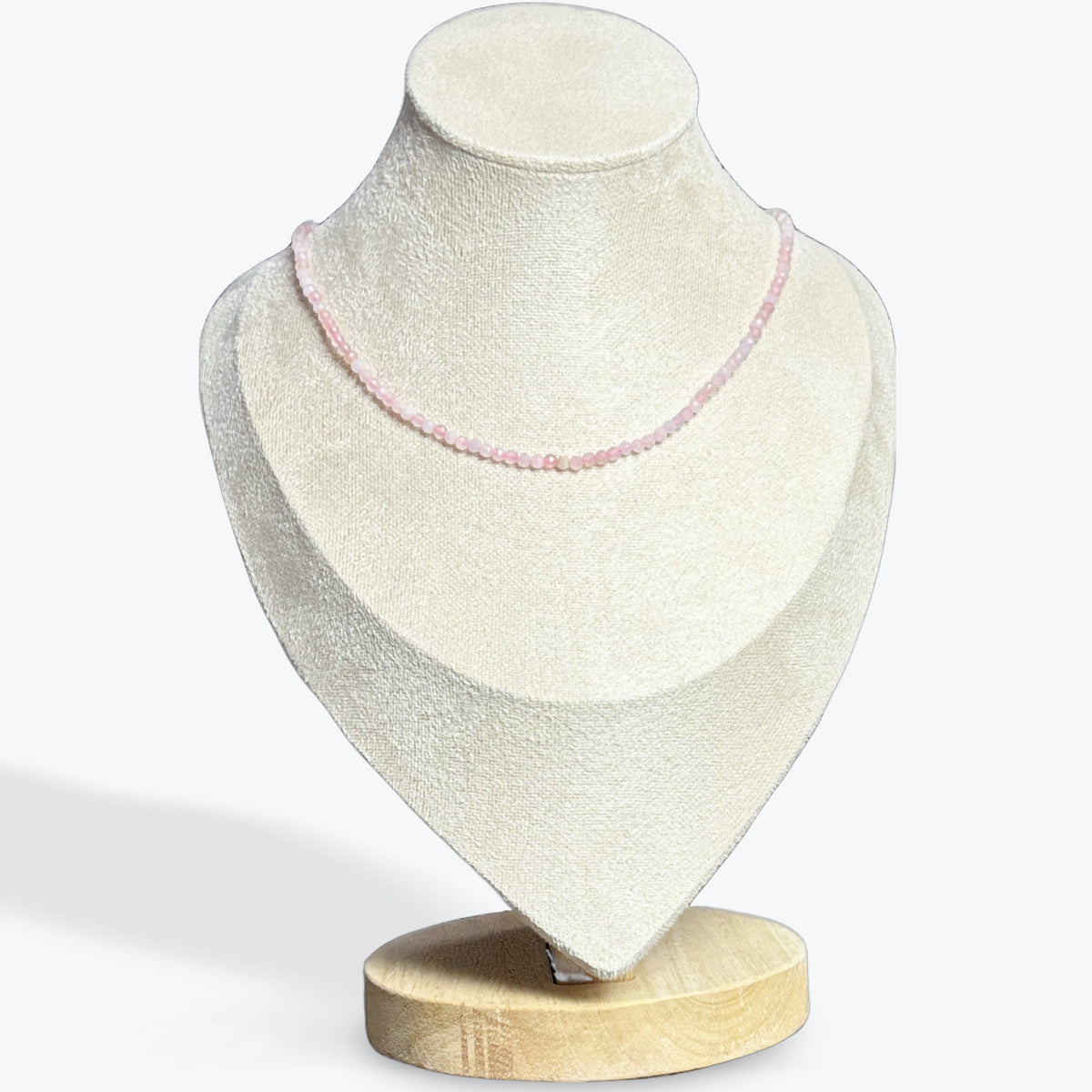 Collier Morganite Facetté – photo 3